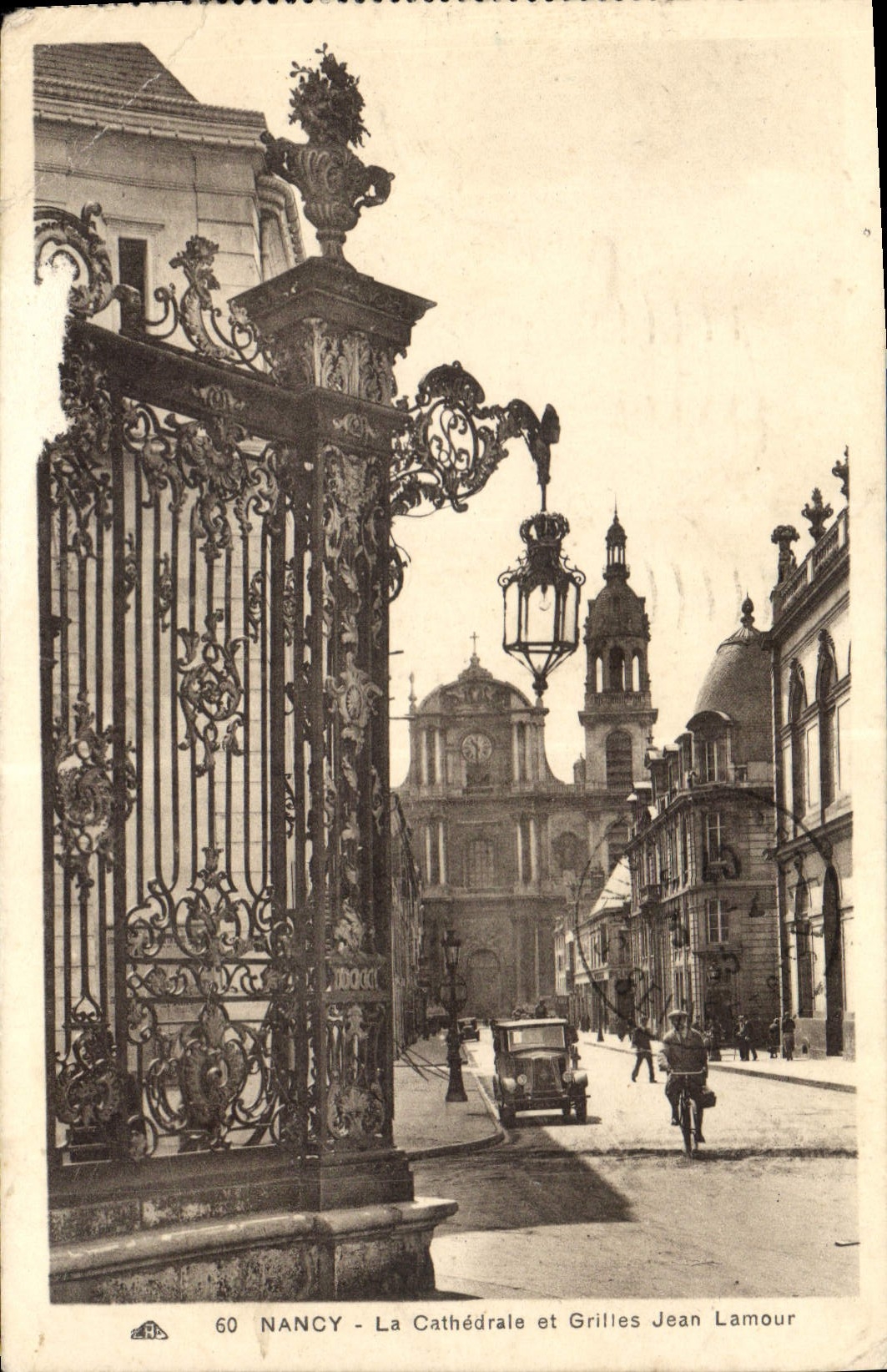 NANCY - La Cathédrale et Grilles — Jean Lamour, n°60