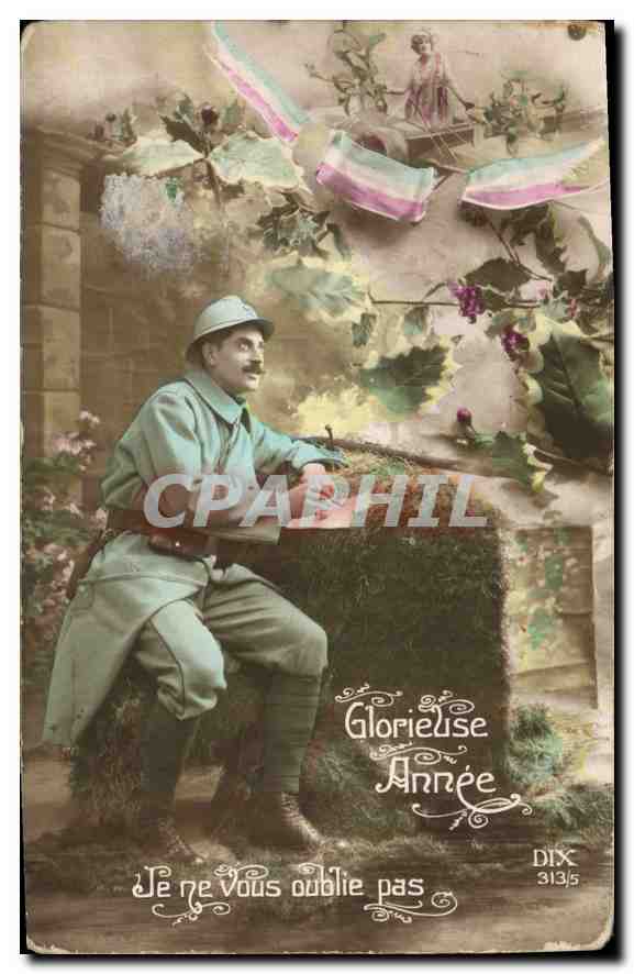CPA Glorieuse Annee Je ne vous oublie pas 