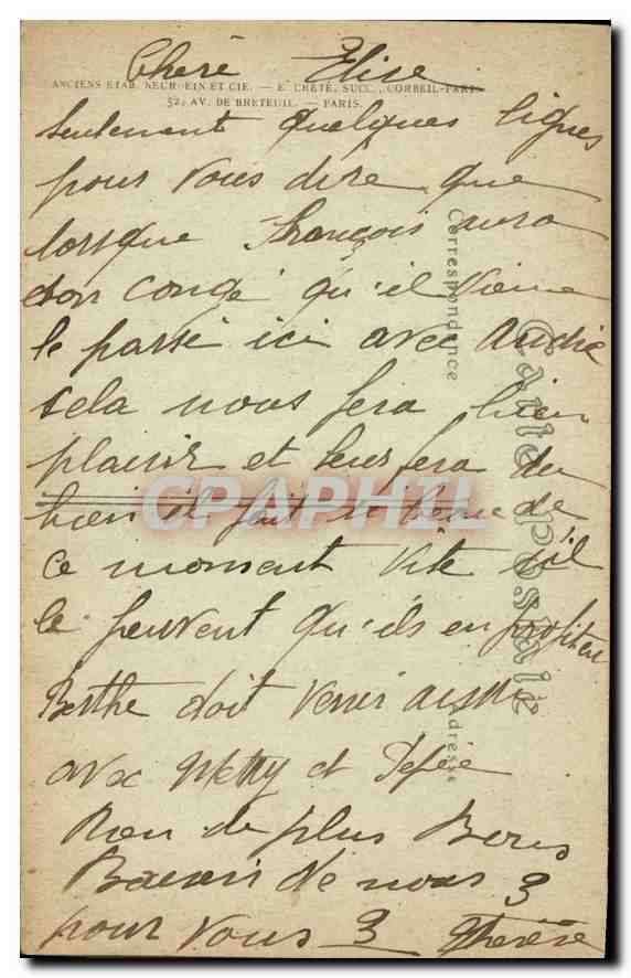 CPA J E Lenepveu Jeanne d'Arc brulee a Rouen en 1431  — Rückseite