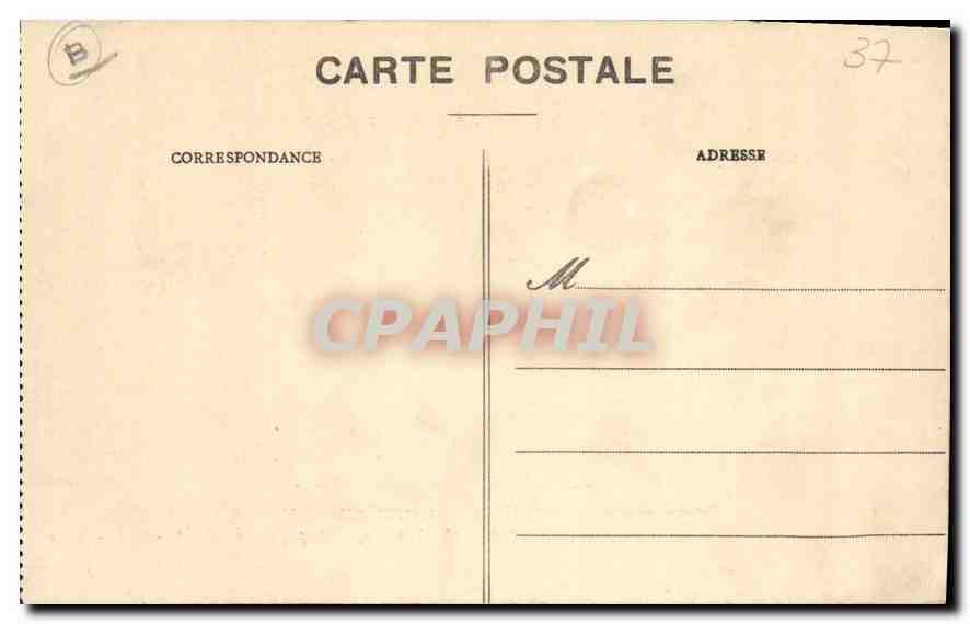 CPA Luynes I et L Le Chateau XVI et XVII siecles  — Rückseite