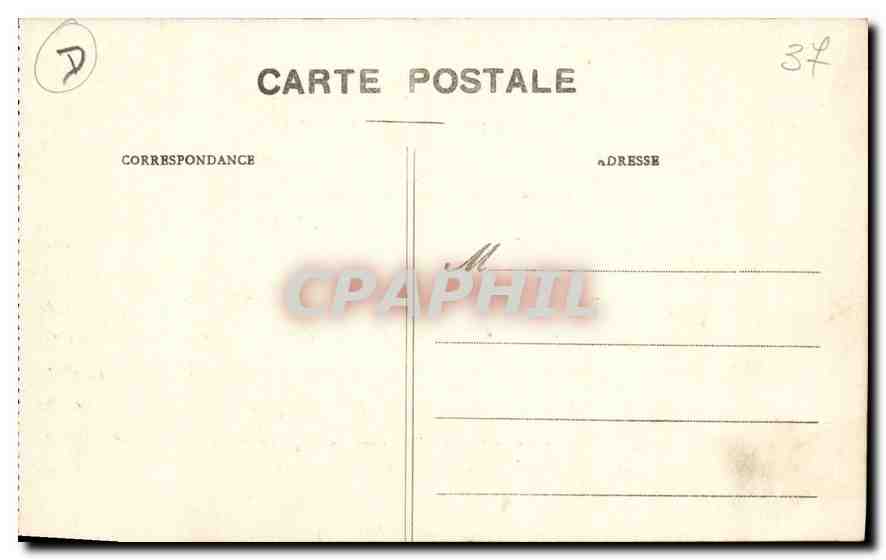 CPA Tours La Basilique de Saint Martin  — Rückseite