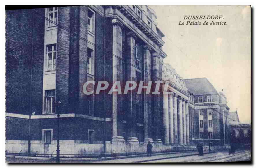 CPA Dusseldorf Le Palais de Justice 