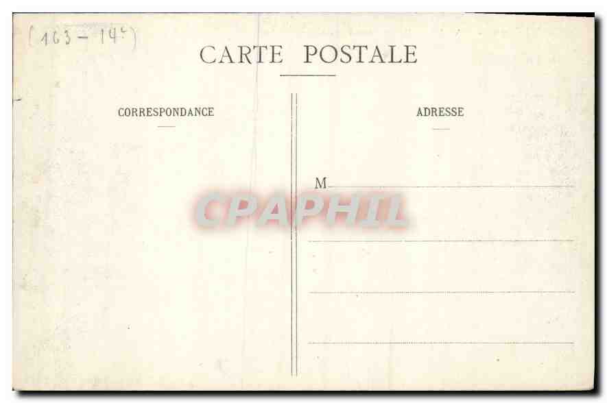 CPA Paris Parc Montsouris le Lac  — Rückseite