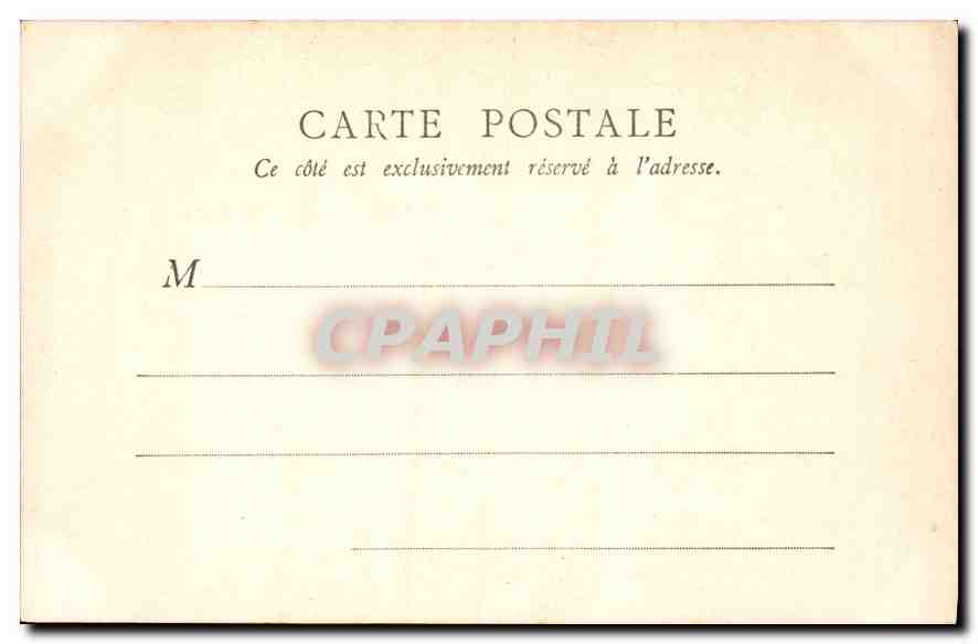 CPA Paris Parc Monceau la Rotonde  — Rückseite
