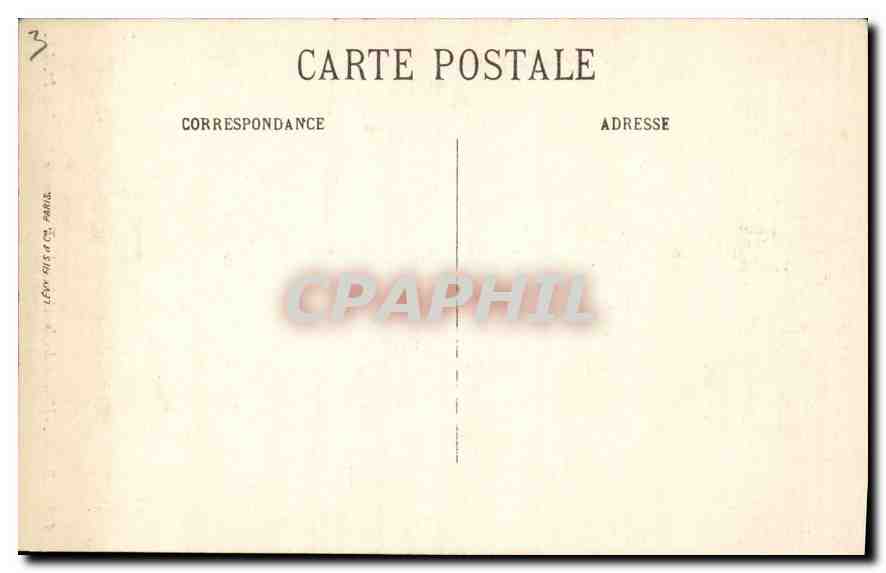 CPA Paris l'hotel des Invalides le Tombeau de Napoleon Ier  — Verso