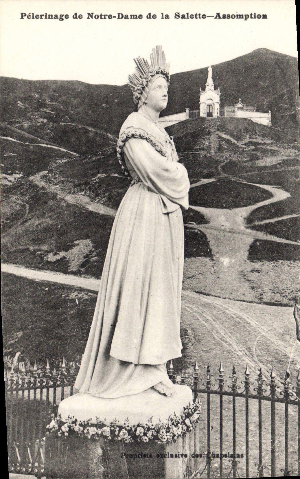 Pélerinage de Notre-Dame de la Salette—Assomption — Propriété exclusive des Chapellains
