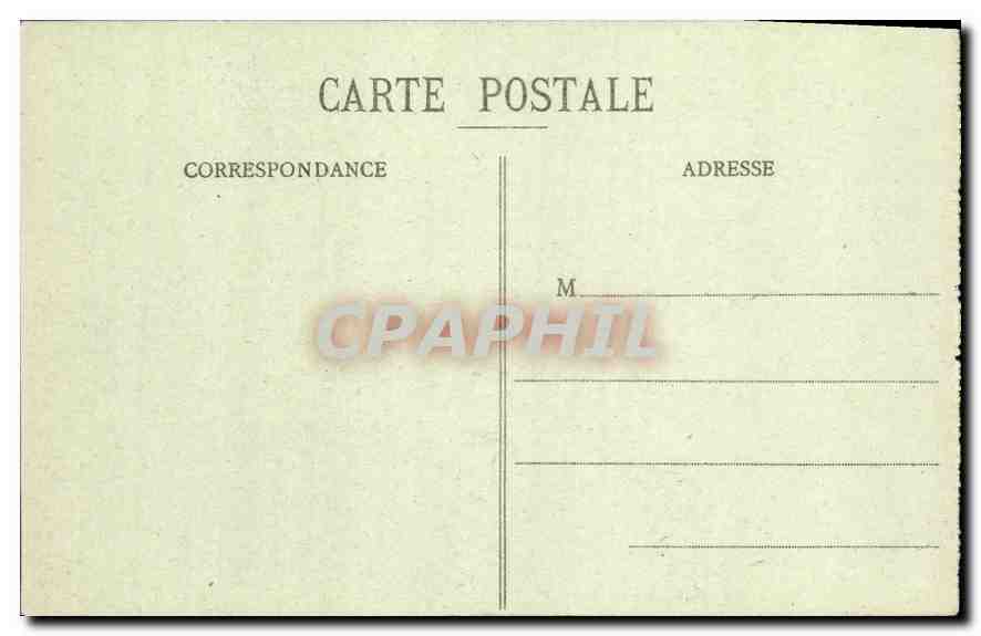 CPA Les Alpes la Grave et la Chaine de la Meije  — Verso