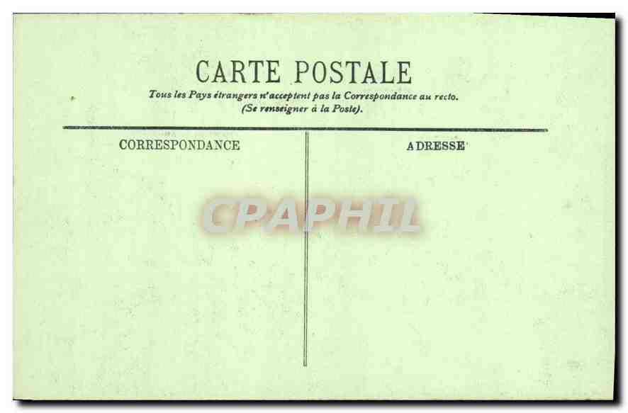 CPA Reims Interieur de la Cathedrale vue prise de la Rosace  — Rückseite