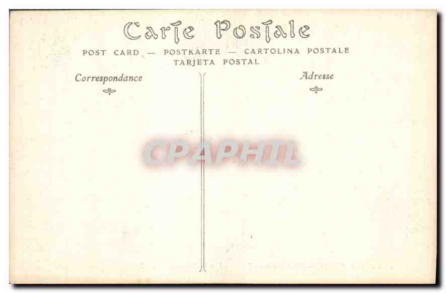 CPA Cathedrale de Reims Chapiteau d'un Pilier Sud de la Nef Milieu du XIII siecle  — Verso