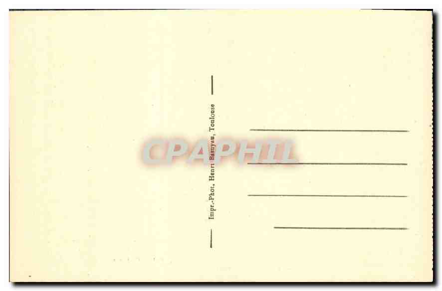 CPA Roc Amadour le Parvis des Eglises  — Back