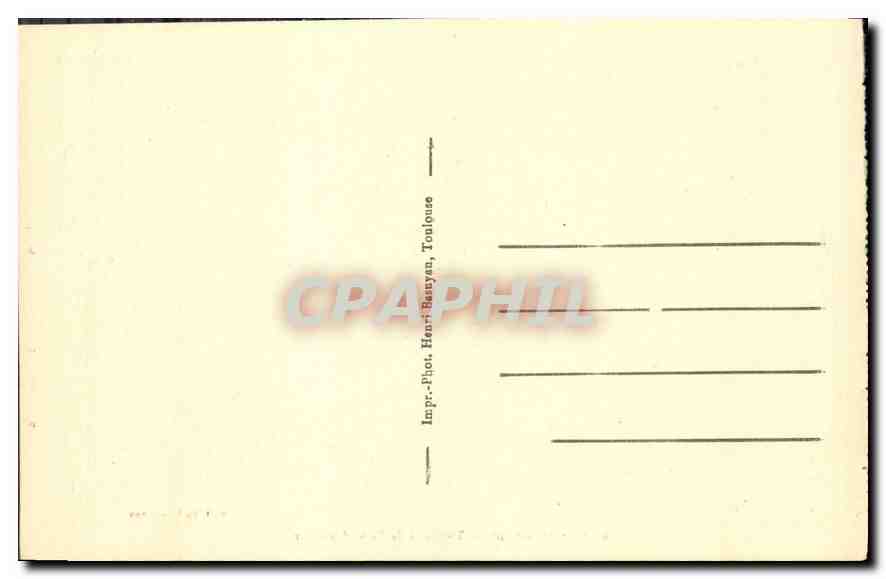 CPA Roc Amadour Tombeau de Saint Amadour  — Rückseite