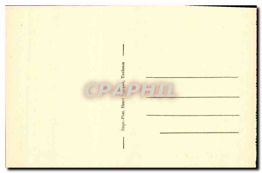 CPA Roc Amadour Porte de la Chapelle Miraculeuse  — Rückseite