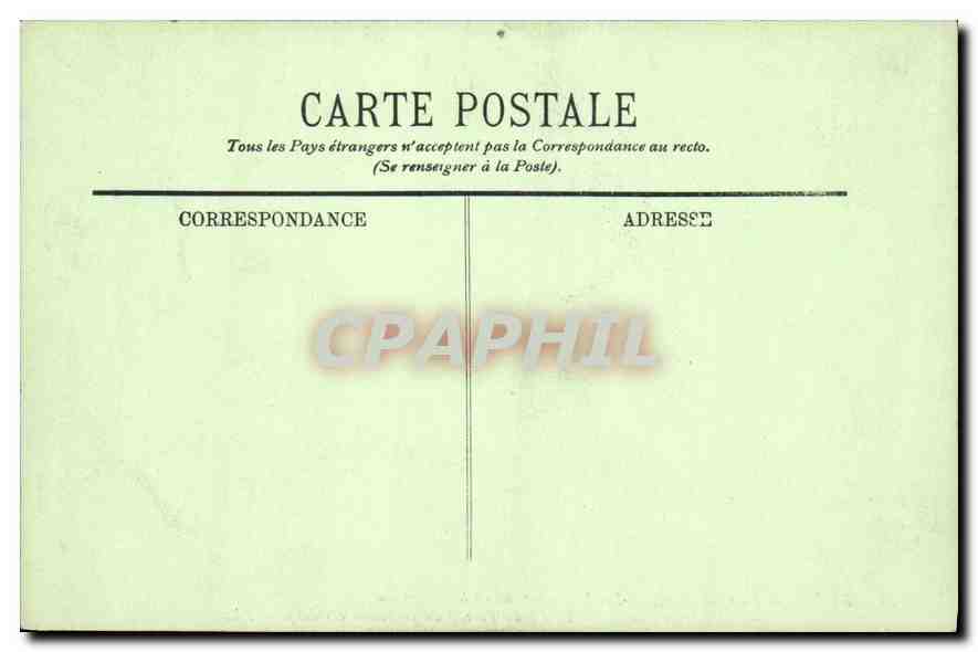 CPA Reims La Ctahedrale Les Morts sortant de leur tombeau Detail du Portail du Jugement dernier  — Verso