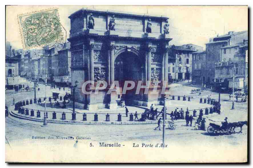 CPA Marseille La Porte d'Aix 