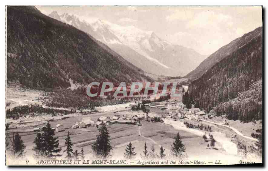 Argentières und der Mont-Blanc — Selecta, n°9