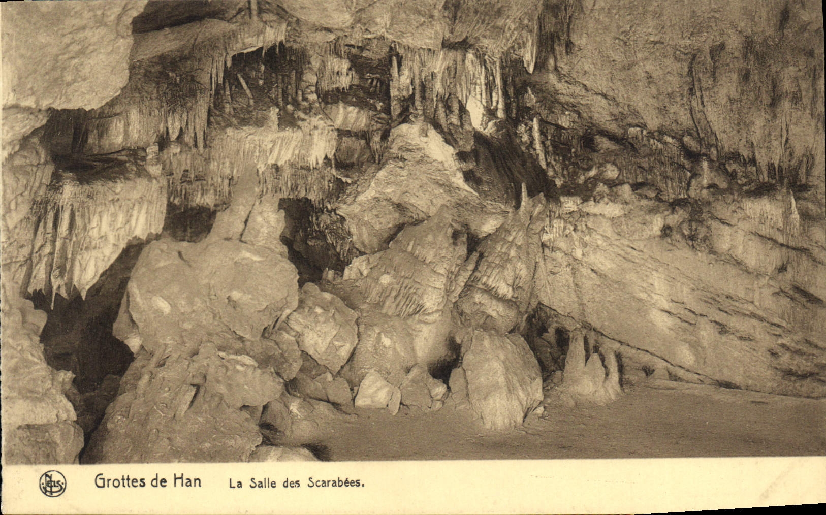 Grottes de Han — La Salle des Scarabées — NELS
