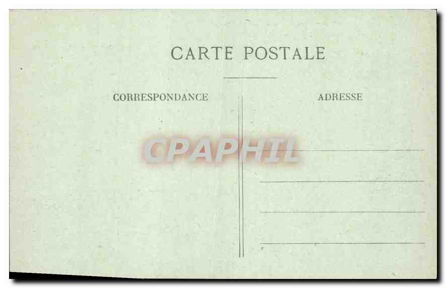 Vue du Chalet-Restaurant du P-L-M à Le Lautaret — Chemin de fer Paris-Lyon-Méditerranée — La Route des Alpes — Rückseite