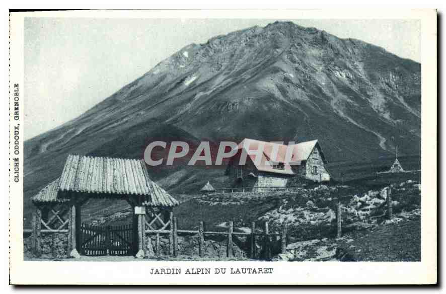 CPA Jardin Alpin du Lautaret 