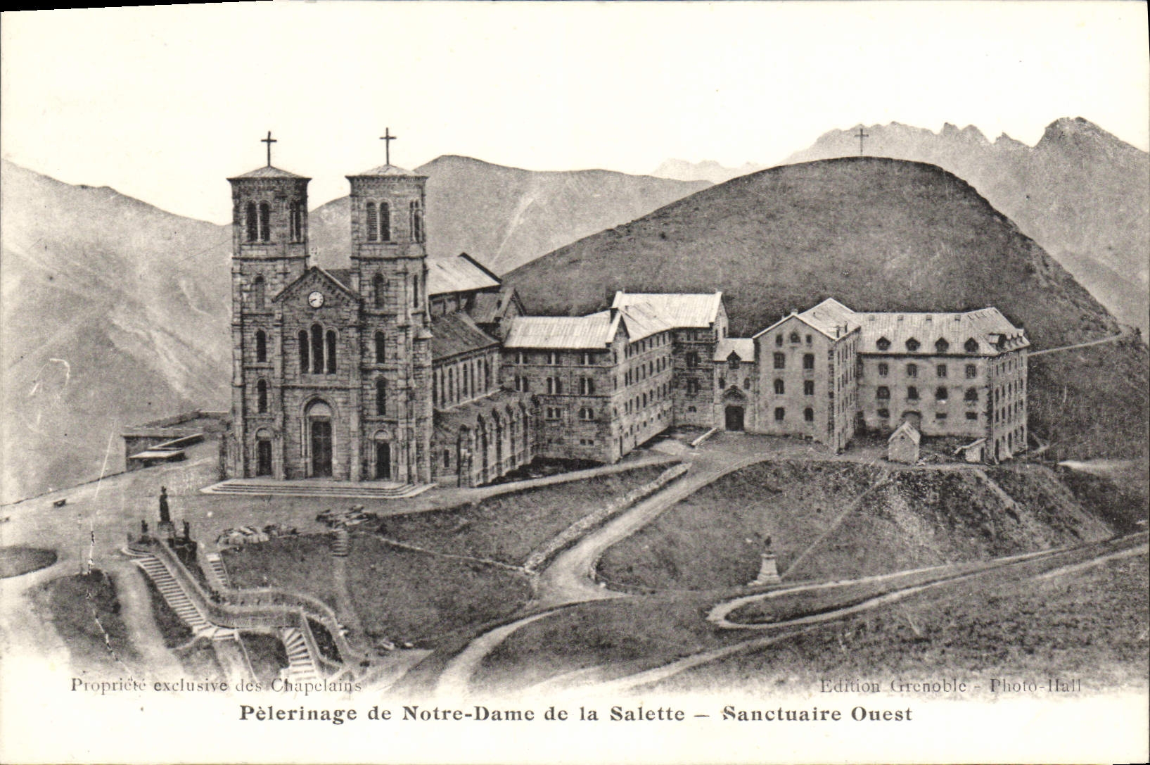 Pèlerinage de Notre-Dame de la Salette – Sanctuaire Ouest — Édition Grenoble - Photo-Hall