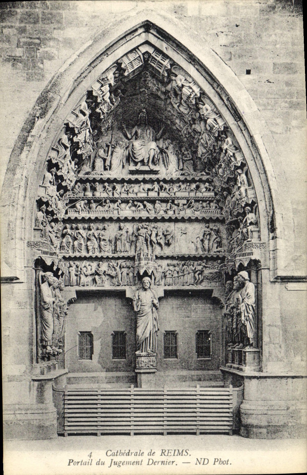 Portail du Jugement Dernier — Cathédrale de Reims — ND Pbot.