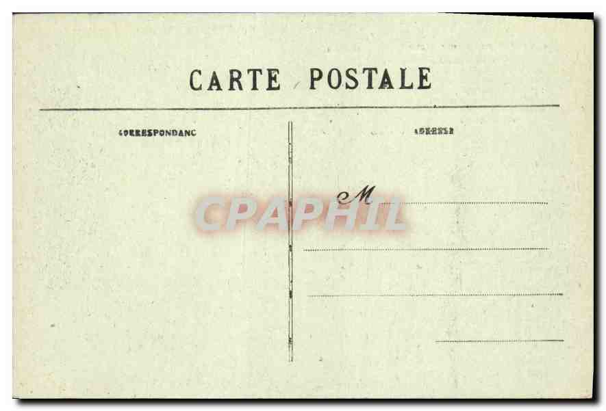 Montfort-l'Amaury (S.-&-O.) — Vista General — A las Ruinas de Montfort-l'Amaury — Editor J. Warrnut — Reverso