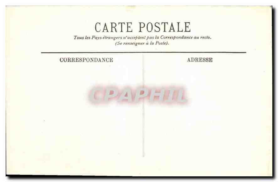 CPA Reims Portail Nord de la Cathedrale Le Jugement dernier  — Verso
