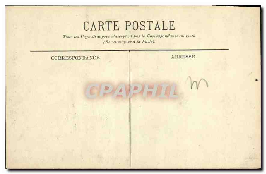 Reims — Ares-boutants et Tours de la Cathédrale — LL. n° 114 — Verso