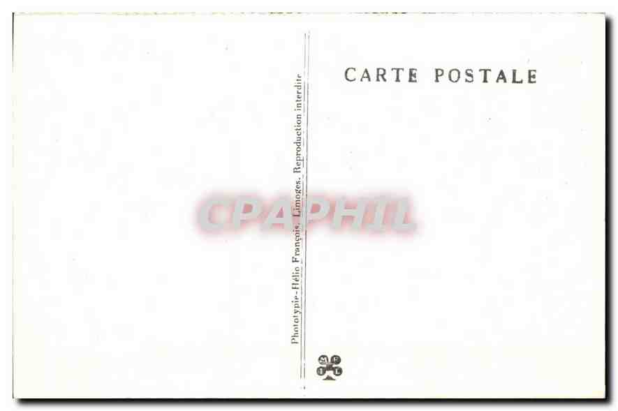 Le Gouffre de PADIRAC (Lot) — Le Puits de la Fontaine — n°5 — Rückseite