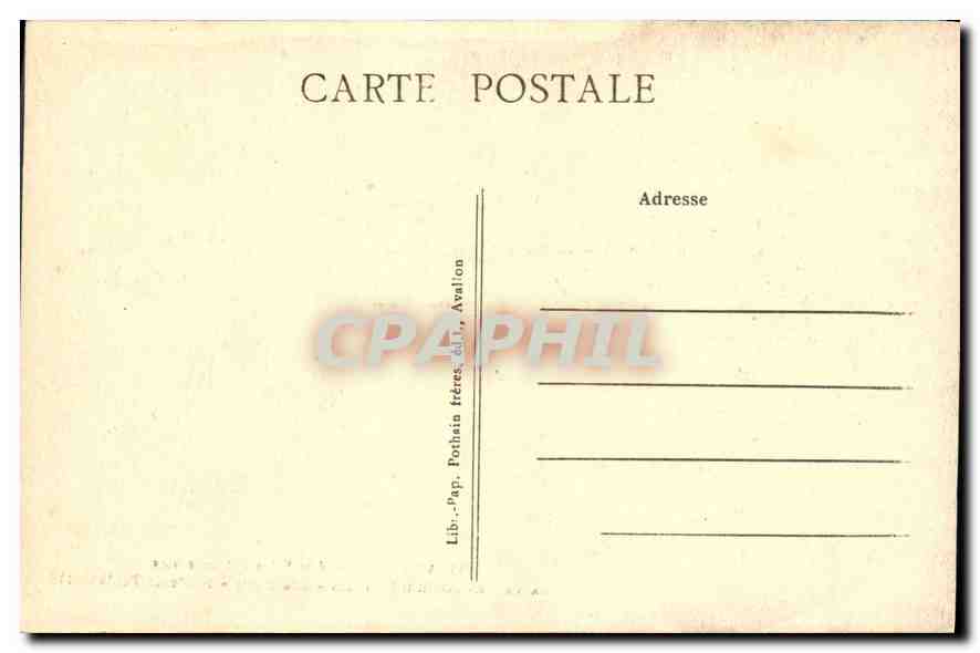 La Vallée Jolie du Cousin — Les Ruats — Route de Pontaubert — Éditeur : Lib. Pap. Pothia frères, Avallon — Reverso
