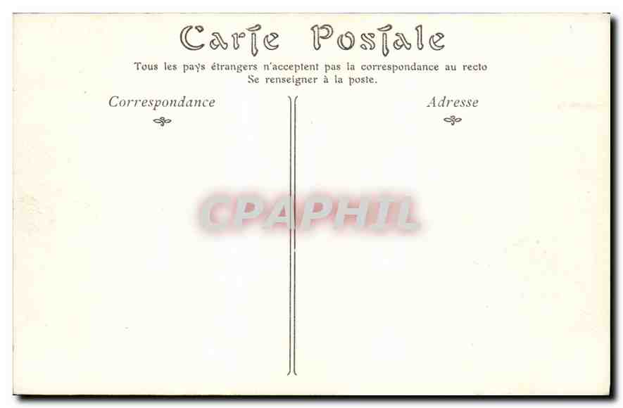 CPA Avallon Vue generale prise de la Morlande  — Rückseite
