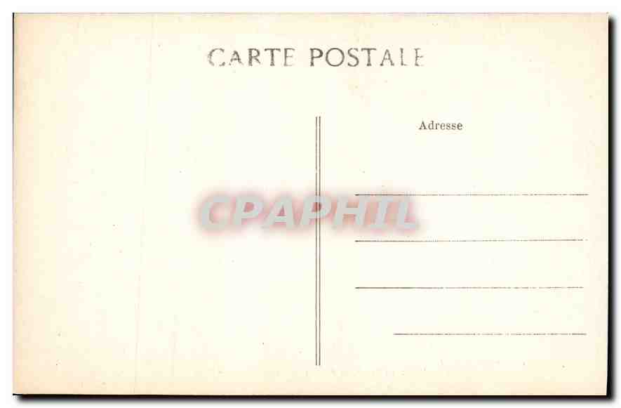 CPA Avallon Maison antique Rue Boquillot  — Rückseite