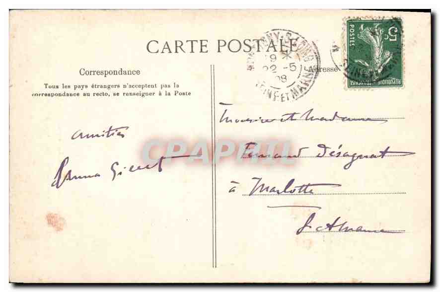 CPA Mephistopheles ou la Pluie d'Or Plafond de la Taverne du Pantheon  — Rückseite