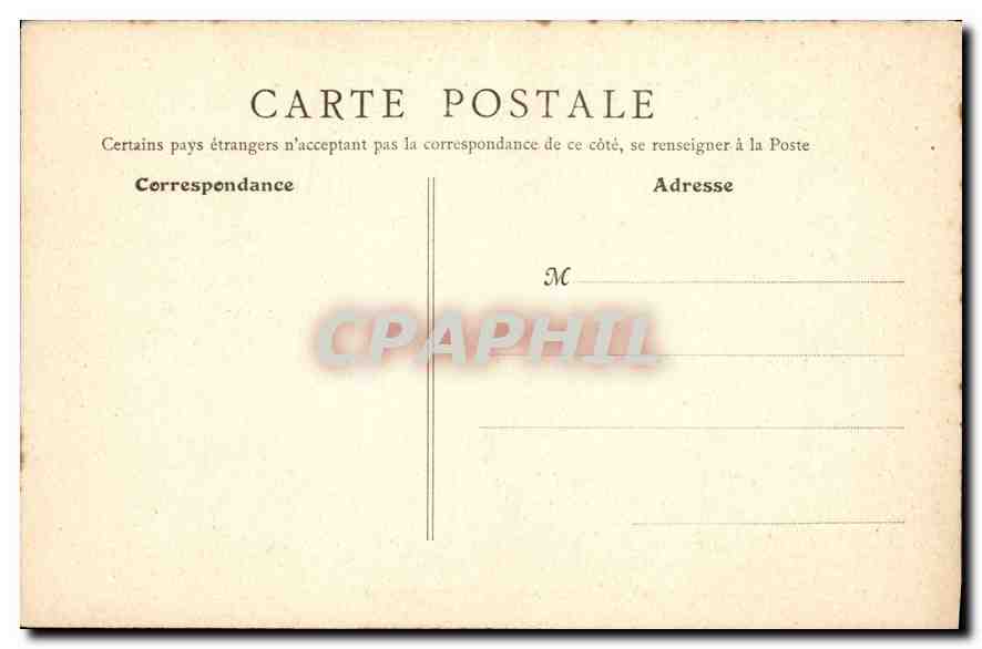 CPA L'Automne Musee du Louvre  — Verso