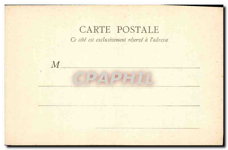 CPA Le Martyre de saint Hippolyte Musee du Louvre  — Verso