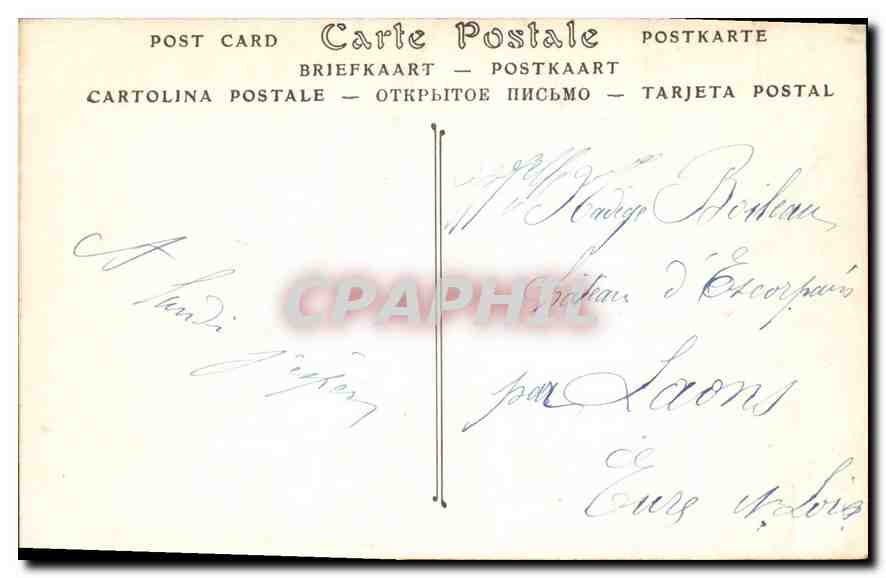 CPA Musee du Luxembourg Le rat retire du monde  — Back