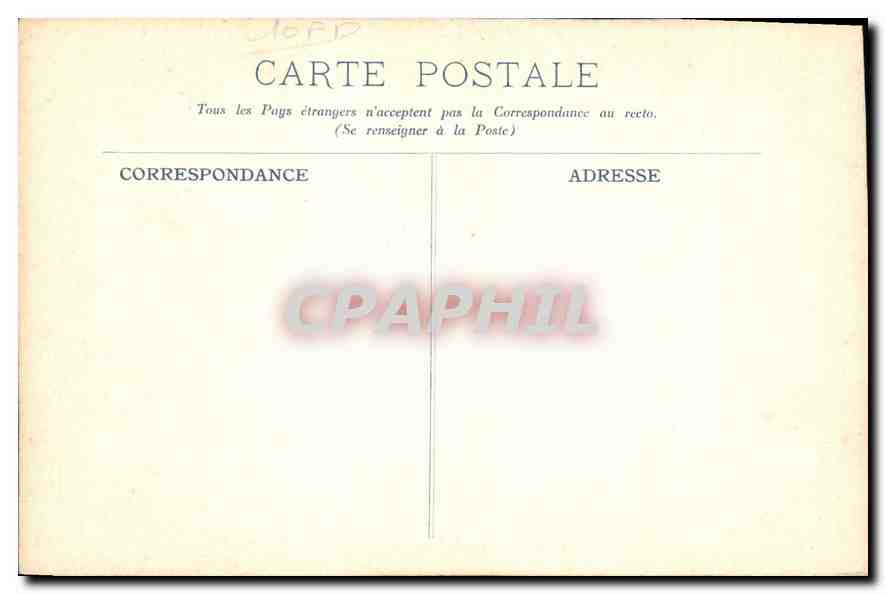 CPA Musee du Louvre Meissonier La lecture d'une lettre  — Rückseite