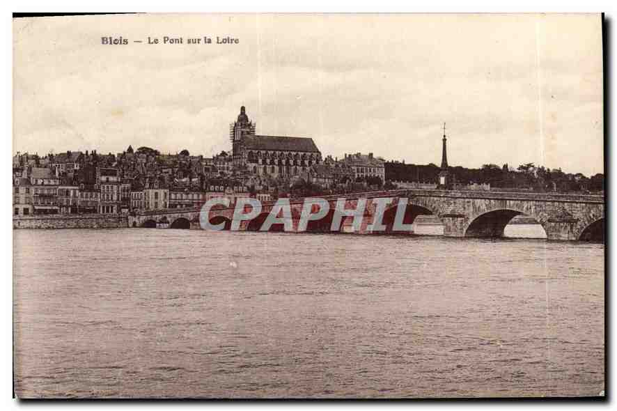 CPA Blois Le Pont sur la Loire 