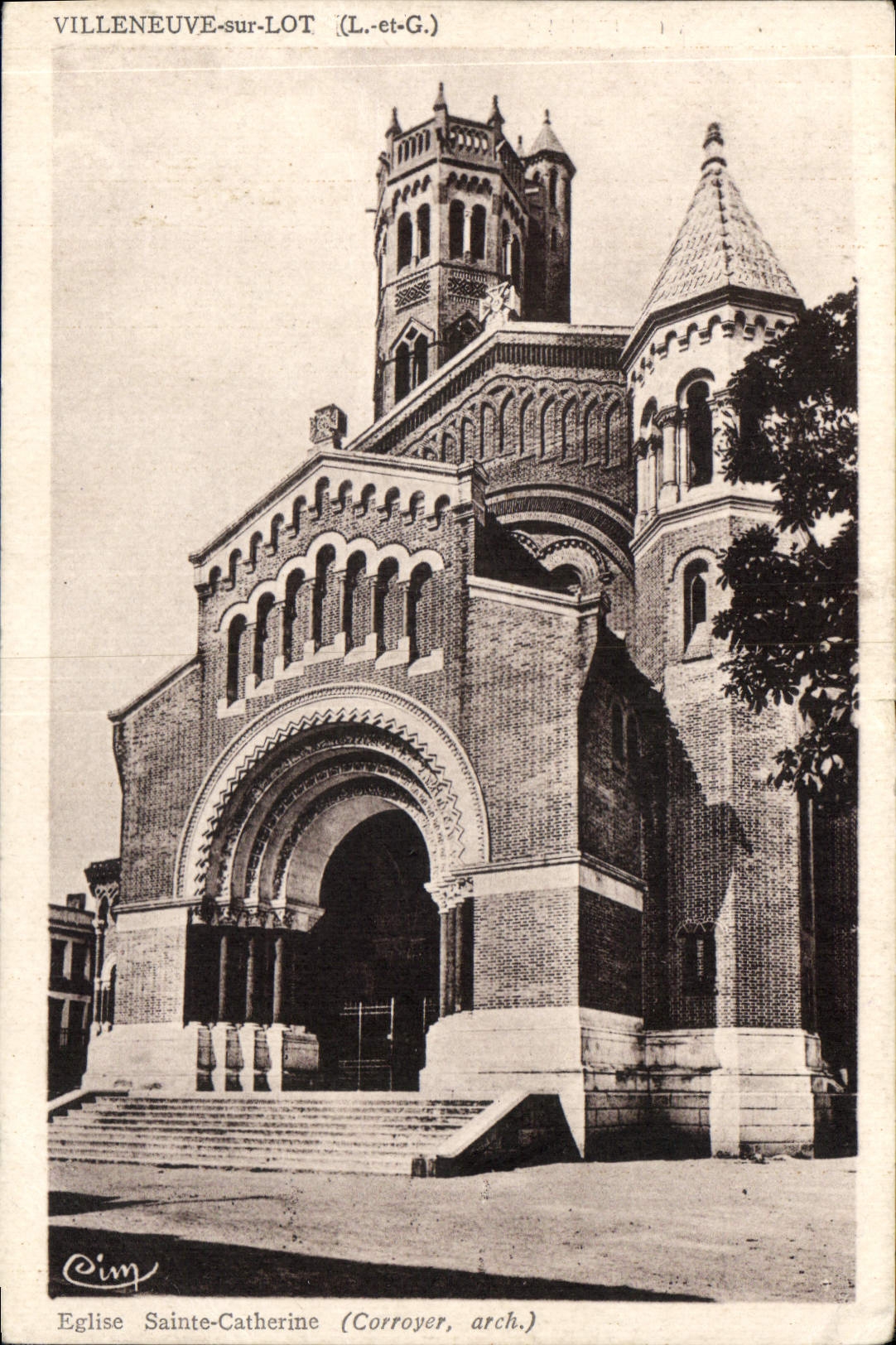 Villeneuve-sur-Lot — Église Sainte-Catherine — Cim