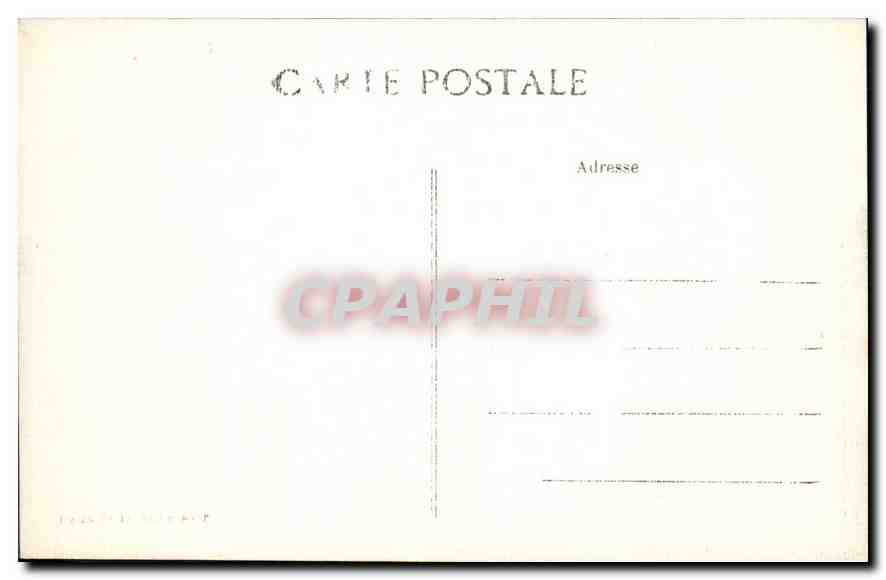 Cimetière Militaire de Florent — L'Argonne — Éditeur non identifié — Verso