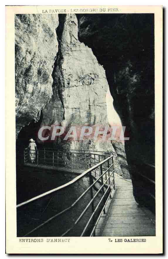 Les Galeries - Gorges du Pier - Environs d'Annecy — L. Faurnat, édit., à Annecy (Savoie)