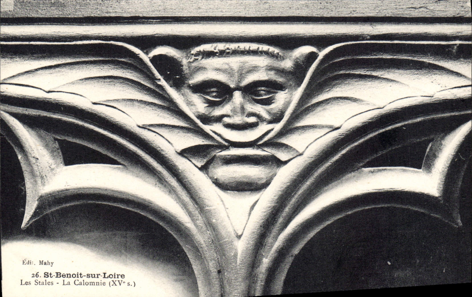 CPA St Benoit sur Loire Les Stales La Calomnie 