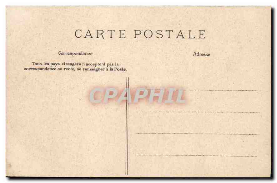CPA Chantilly Le Chateau L'Entree principale et la Chapelle  — Back