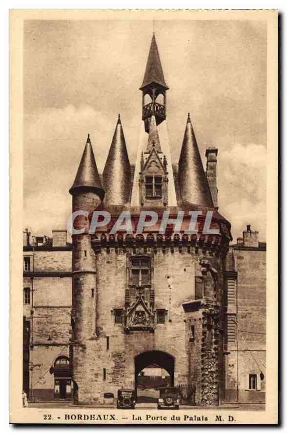 CPA Bordeaux La Porte du Palais 