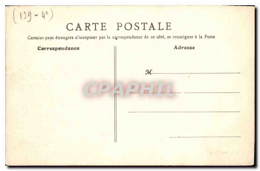 CPA Paris La Pointe de L'Ile Saint Louis  — Rückseite