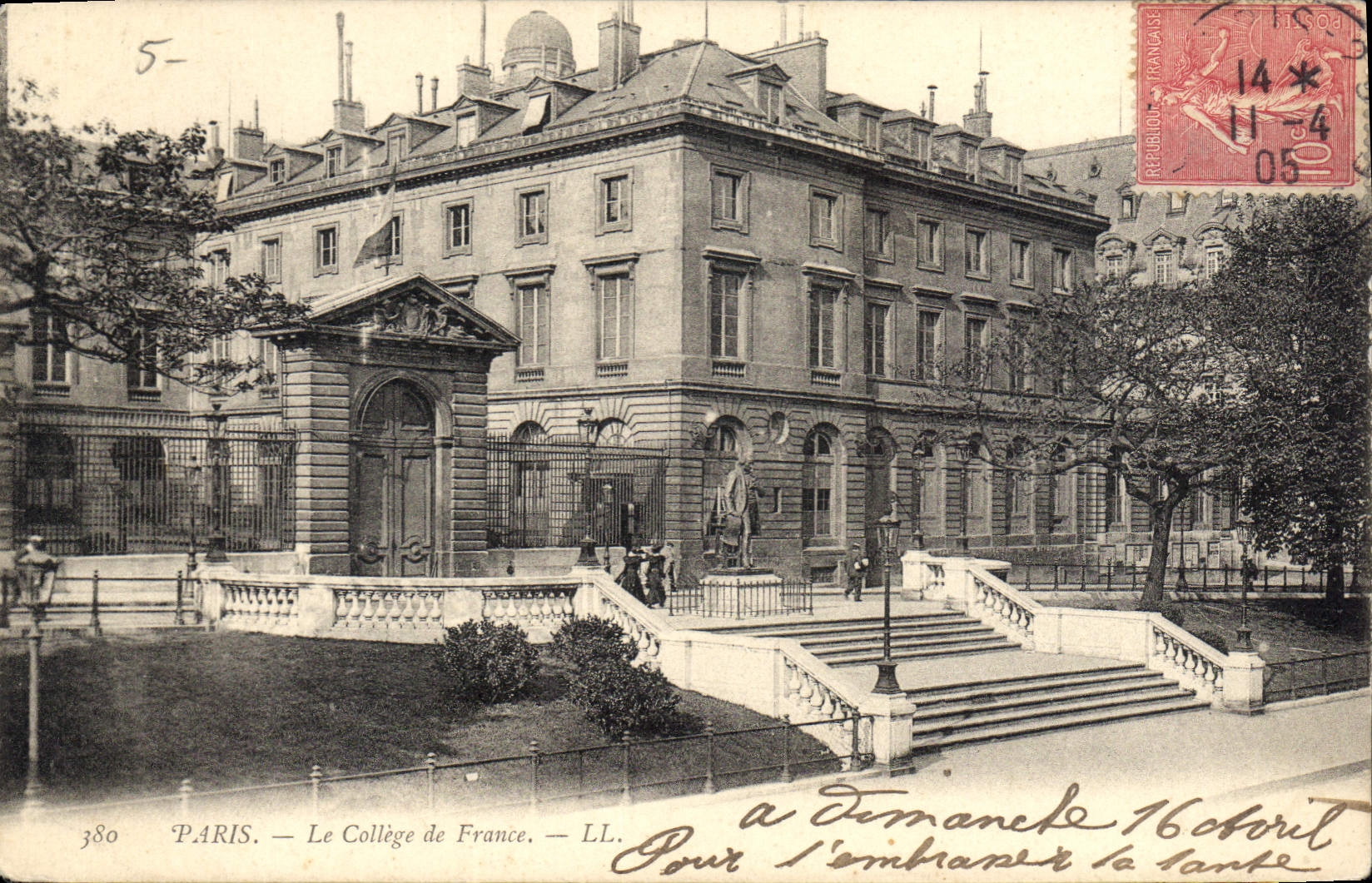 CPA Paris Le College de France 