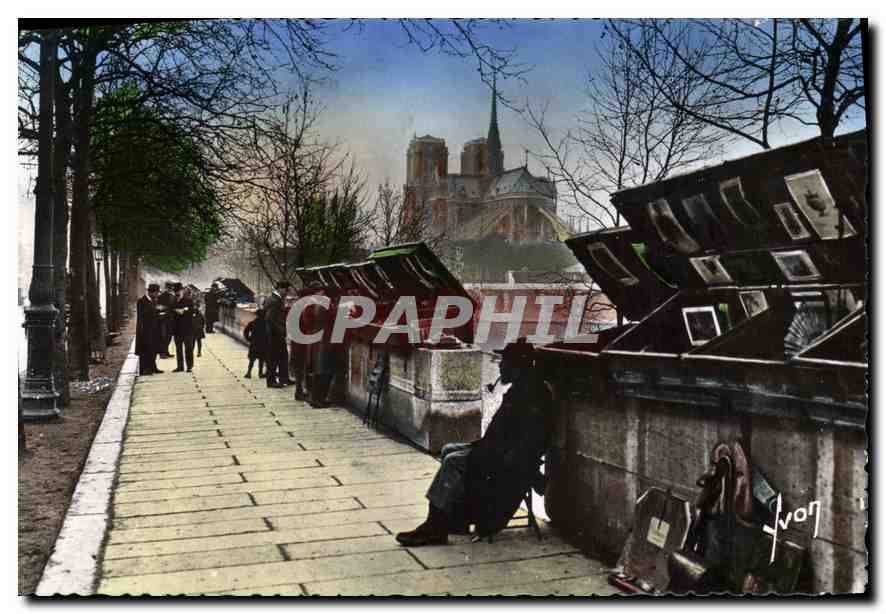 CPA Paris en flanant Les Bouquinistes du quai de la Tournelle 