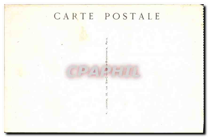 CPA Paris Place Vendome  — Rückseite