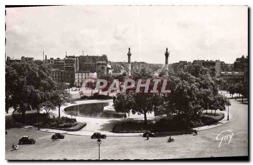 CPA Paris La place de la Nation 
