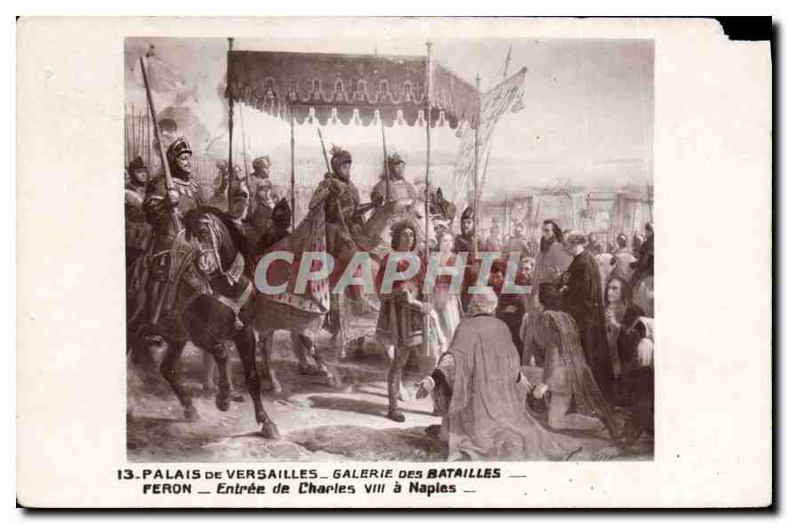 CPA Palais de Versailles Galerie des Batailles Feron 