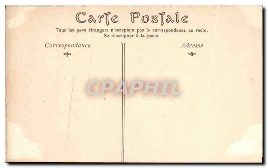 CPA Musee du Louvre Ecole Florentine Vinci Lionardo da  — Rückseite